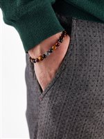 Armband Antracite Classic in Halbedelsteine C109 LISBONA - C109 LISBONA